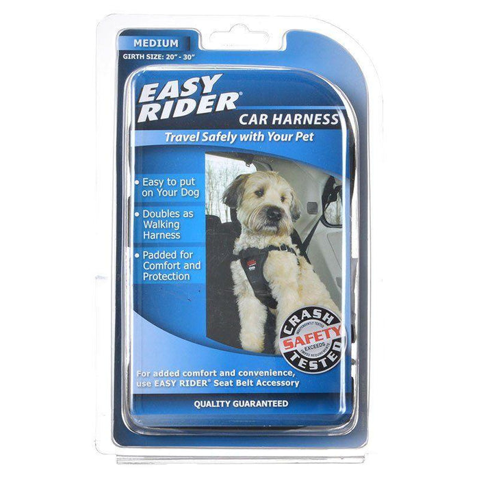Coastal Pet Easy Rider Car Harness - Black - 076484003127