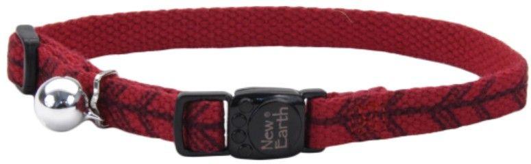 Coastal Pet New Earth Soy Adjustable Cat Collar - Red with Arrows - 076484147500