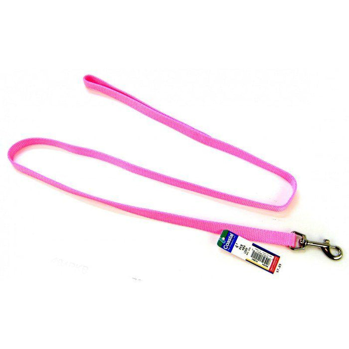Coastal Pet Nylon Lead - Bright Pink - 076484404115