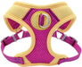 Coastal Pet Pro Reflective Mesh Dog Harness Purple with Yellow 5/8" - 076484124860