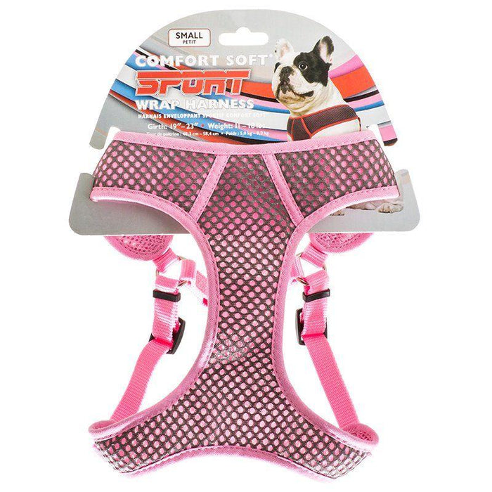 Coastal Pet Sport Wrap Adjustable Harness - Pink - 076484648076