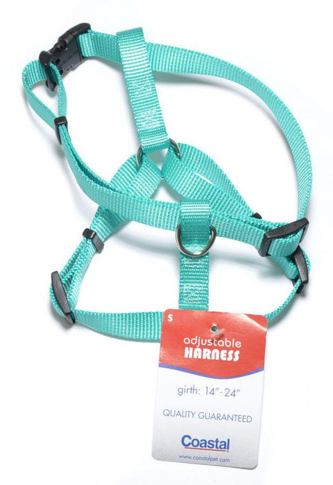 Coastal Pet Teal Nylon Adjustable Dog Harness - 076484835612