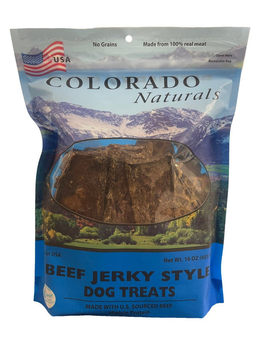Colorado Naturals Beef Jerky Style Dog Treats - 647263801182