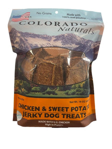 Colorado Naturals Chicken And Sweet Potato Jerky Dog Treats - 647263800314