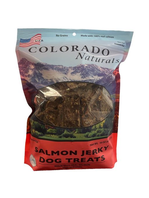 Colorado Naturals Salmon Jerky Dog Treats - 647263900151