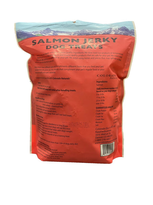 Colorado Naturals Salmon Jerky Dog Treats - 647263900151