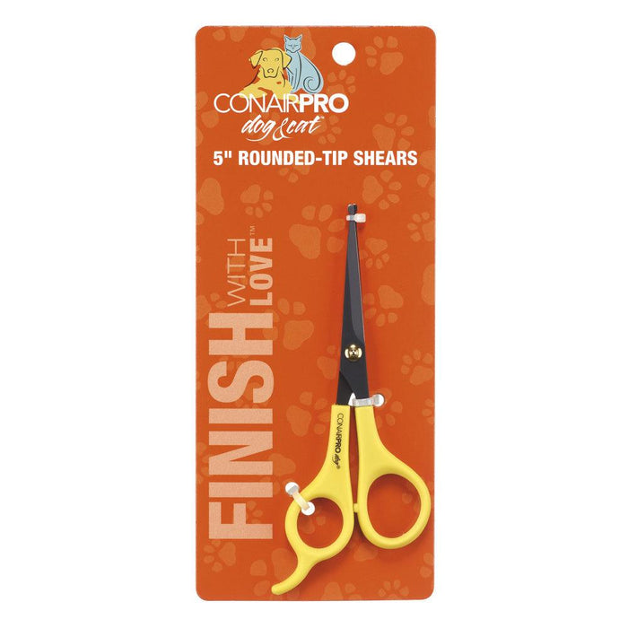 ConairPRO Rounded-Tip Shears for Dogs & Cats - 074108419989
