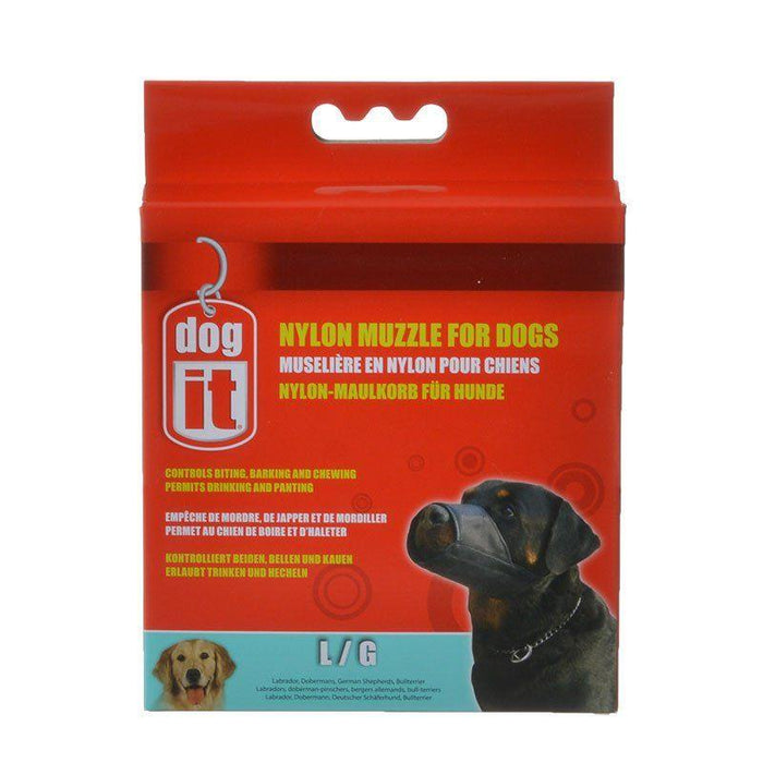 Dog It Nylon Muzzle for Dogs - 022517908044