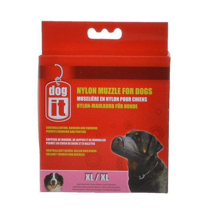 Dog It Nylon Muzzle for Dogs - 022517908051