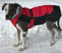 Doggie Design Alpine All-Weather Dog Coat - Red and Black - 811618010998