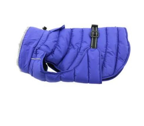 Doggie Design Alpine Extreme Cold Puffer Coat - Blue - 811618012404