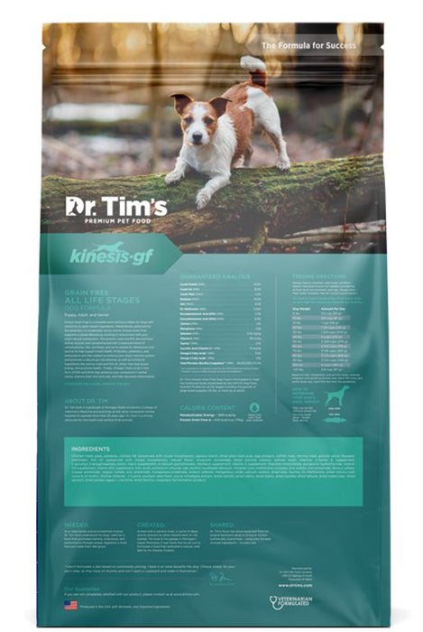 Dr. Tim's Kinesis Grain Free Dry Dog Food - 853079003263