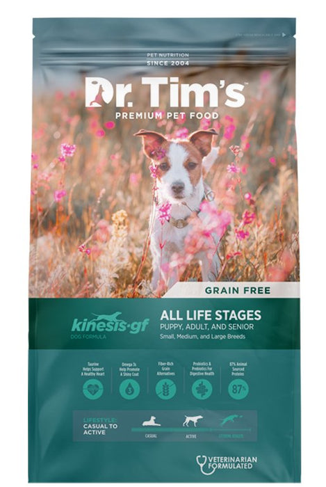 Dr. Tim's Kinesis Grain Free Dry Dog Food - 853079003263
