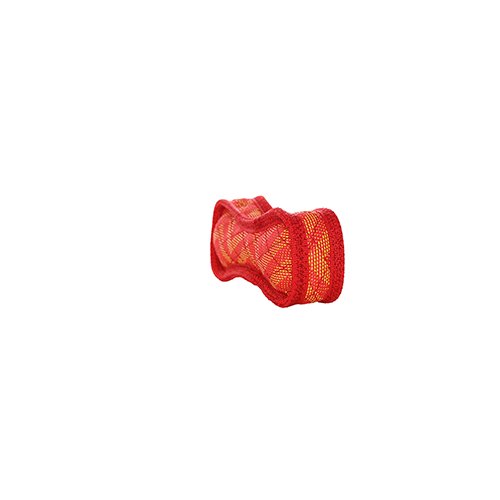 DuraForce Junior Bone ZigZag Dog Toy, Red-Red - 180181909610