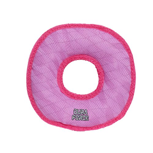DuraForce Med Ring Tiger Dog Toy, Pink-Pink - 180181909405