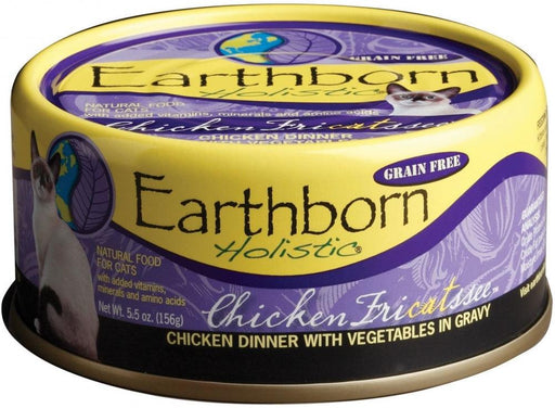 Earthborn Holistic Grain Free Chicken Fricatssee Canned Cat Food - 034846715446