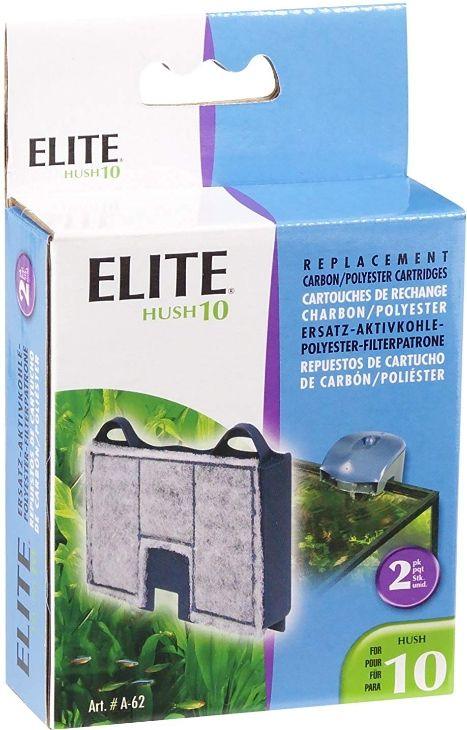 Elite Hush 10 Replacement Carbon / Polyester Cartridges - 015561100625