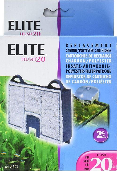 Elite Hush 20 Replacement Carbon / Polyester Cartridges - 015561100724