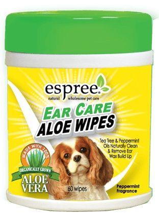 Espree Ear Care Aloe Wipes - 748406012776