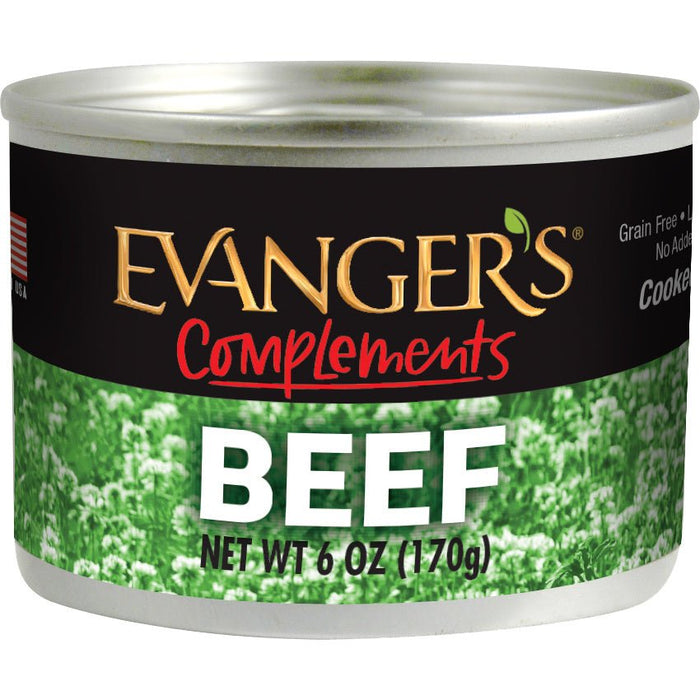 Evangers Grain Free Beef Canned Dog and Cat Food - 077627311055