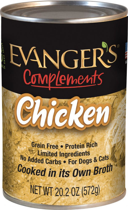 Evanger's Grain Free Chicken Canned Dog & Cat Food - 077627610998