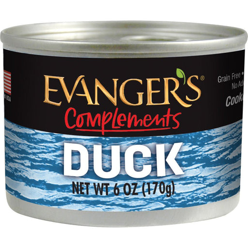 Evangers Grain Free Duck Canned Dog and Cat Food - 077627311024