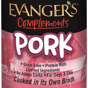 Evanger's Grain Free Pork Canned Dog & Cat Food - 077627311079