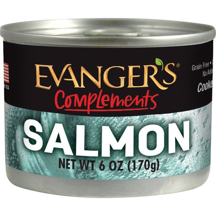 Evangers Grain Free Wild Salmon Canned Cat and Dog Food - 077627211362