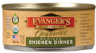 Evangers Organic Braised Chicken Canned Cat Food - 077627511035