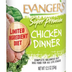 Evangers Super Premium Chicken Dinner Canned Dog Food - 077627211065
