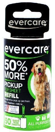 Evercare Pet Hair Adhesive Roller Refill Roll - 070982010939