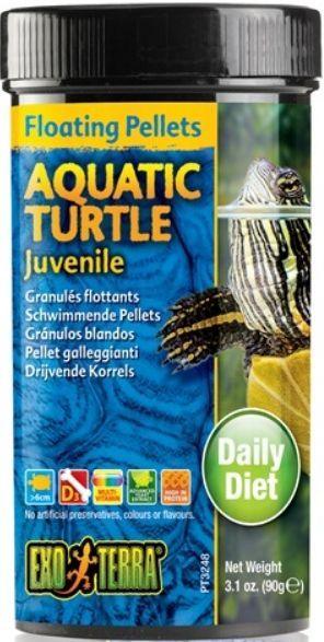 Exo Terra Floating Pellets Juvenile Aquatic Turtle Food - 015561232487