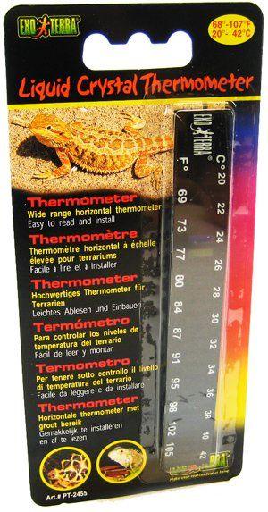 Exo-Terra Liquid Crystal Wide Range Thermometer - 015561224550
