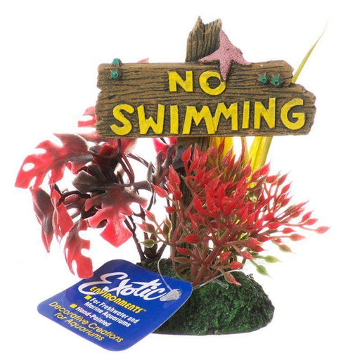 Exotic Environments No Swimming Sign - 030157017651