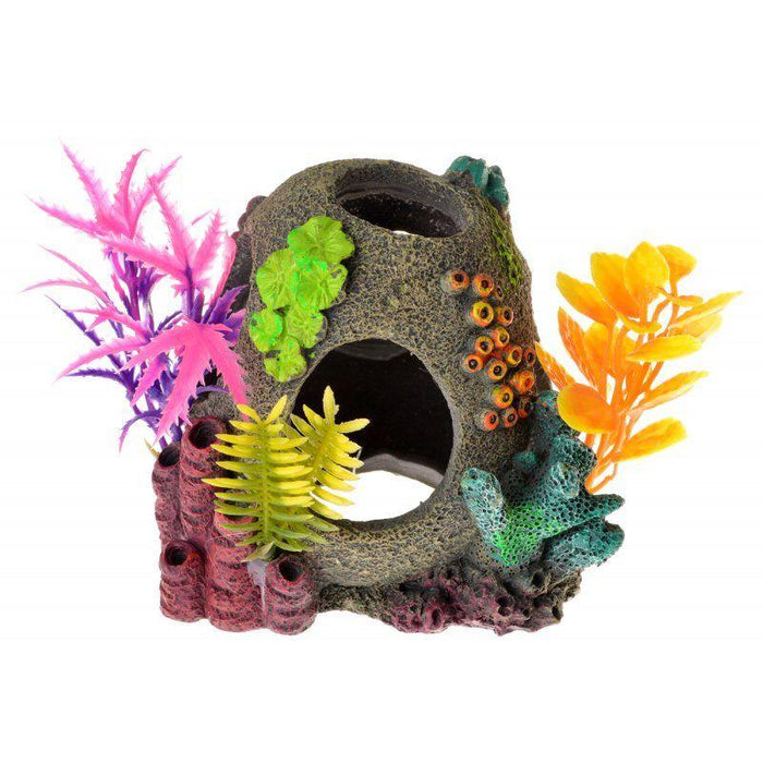 Exotic Environments Sunken Orb Floral Ornament - 030157018962