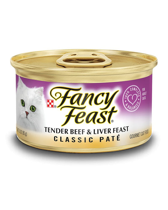 Fancy Feast Classic Beef and Liver Canned Cat Food - 10050000429148