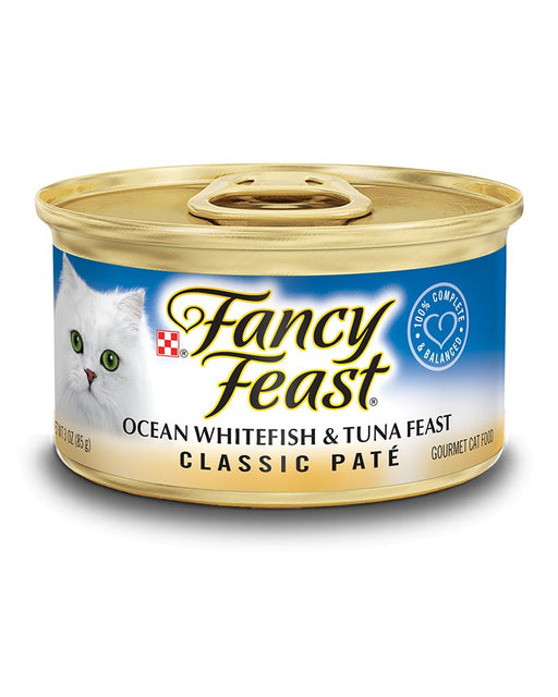 Fancy Feast Classic Ocean Whitefish and Tuna Canned Cat Food - 10050000429643