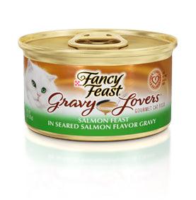Fancy Feast Gravy Lovers Salmon Canned Cat Food - 00050000578429