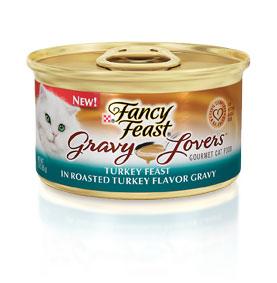Fancy Feast Gravy Lovers Turkey Canned Cat Food - 00050000580057