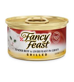 Fancy Feast Grilled Beef and Liver Canned Cat Food - 00050000572267