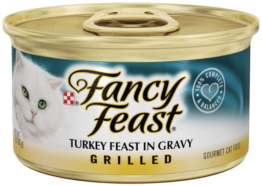 Fancy Feast Grilled Turkey Feast Canned Cat Food - 00050000040612