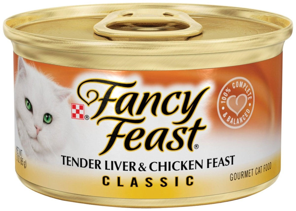 Fancy Feast Liver and Chicken Canned Cat Food - 10050000429049