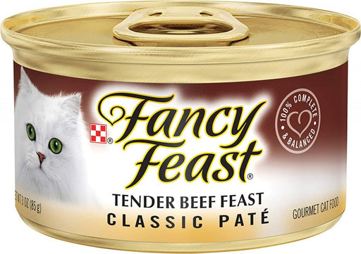 Fancy Feast Tender Beef Pate Canned Cat Food - 10050000429544