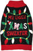 Fashion Pet Black Ugly XMAS Dog Sweater - 660204024631