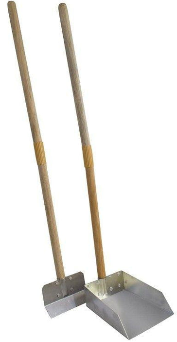 Flexrake Scoop and Steel Spade Set with Wood Handle - Small - 017849039917