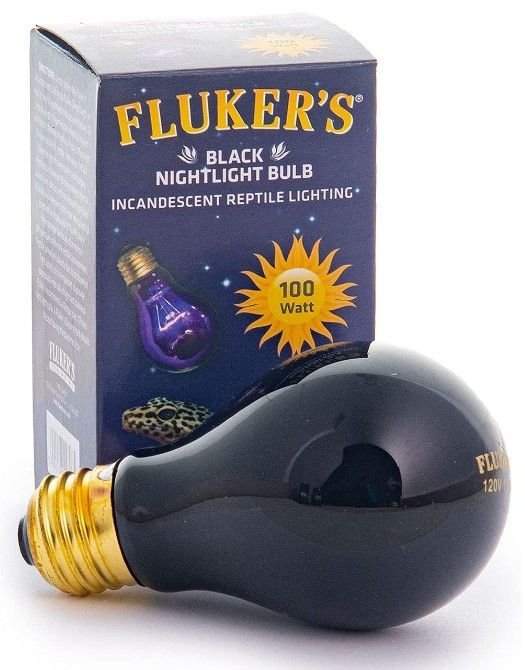Flukers Black Nightlight Incandescent Bulb - 091197227035