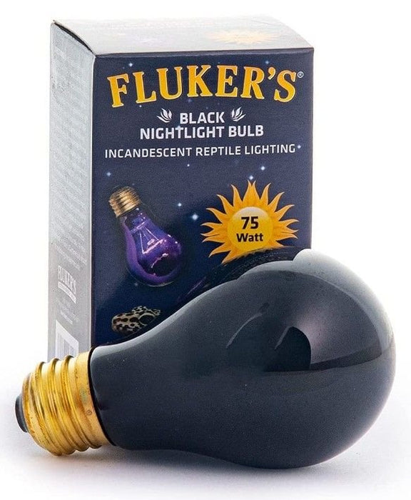 Flukers Black Nightlight Incandescent Bulb - 091197227028