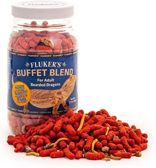 Flukers Buffet Blend for Adult Bearded Dragons - 091197760419