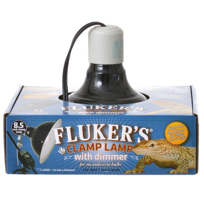 Flukers Clamp Lamp with Dimmer - 091197270062