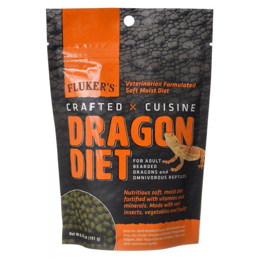 Flukers Crafted Cuisine Dragon Diet - Adults - 091197700613